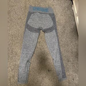 Gym shark grey leggings!! - barely used. SIZE M